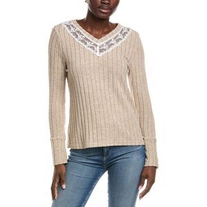 Brook + Lynn Womens Book + Lynn Pullover, Brown